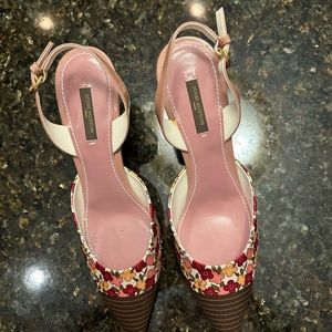 Louis Vuitton slides /sandals/pumps.  Never worn. Authentic.